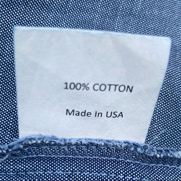 ANN MASHBURN Bella Lace-Up Chambray Dress - Picture 7 of 7